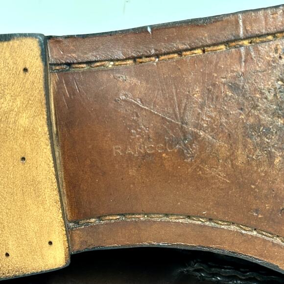 NEW HEELS Rancourt & Co. Horsebit Loafer Dark Brown Calf Made in USA Men's 9.5 - Picture 12 of 13